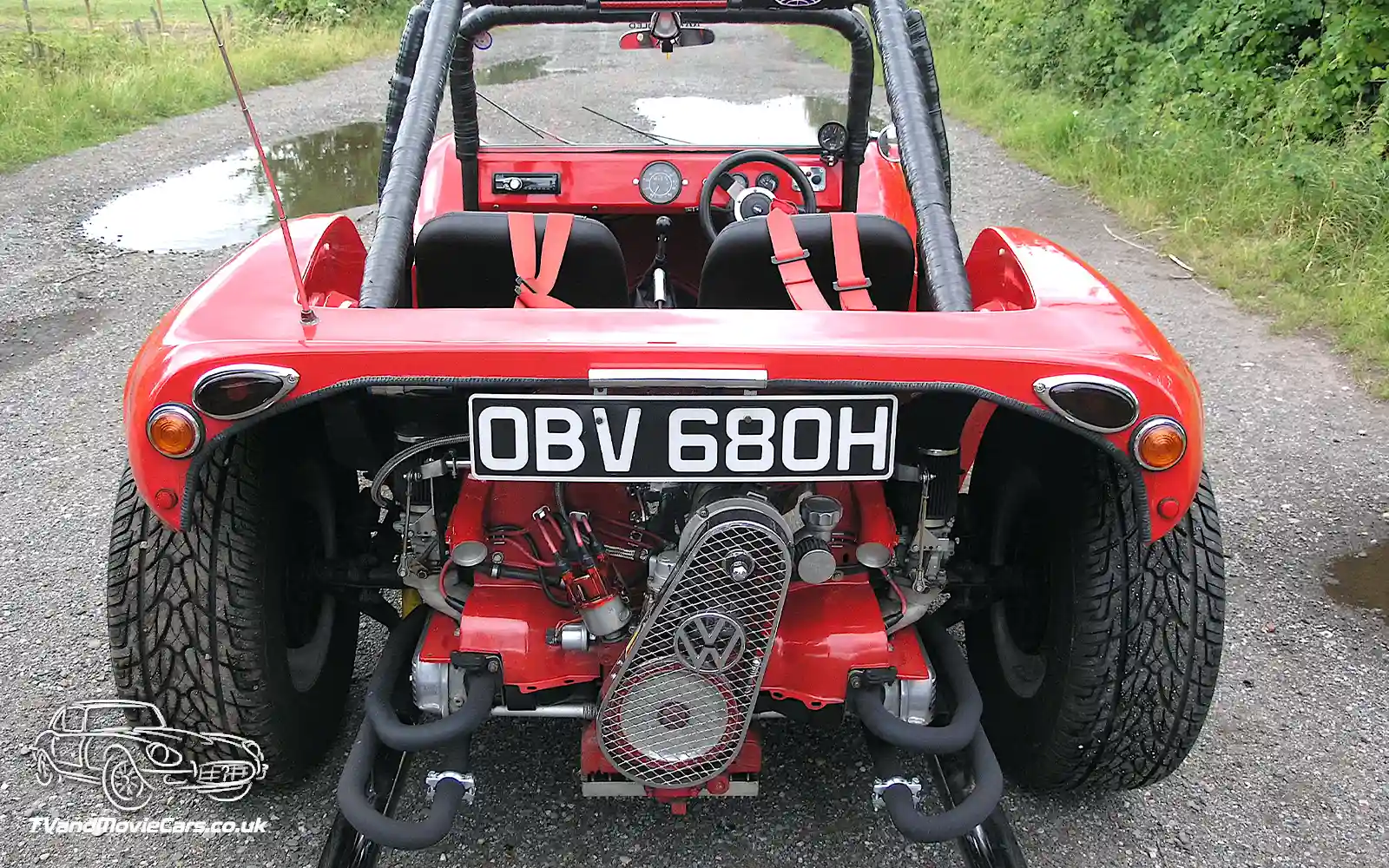 TV Film Movie Action Vehicle Scotland German Cars Volkswagen VW Beach Buggy 1970 Rear 2