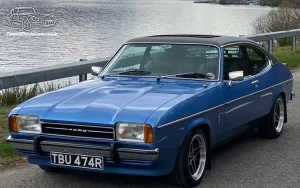 TV Film Movie Action Vehicle Scotland UK Cars Ford Capri MkII 3.0 Ghia Front NS