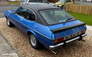TV Film Movie Action Vehicle Scotland UK Cars Ford Capri MkII 3.0 Ghia Rear NS