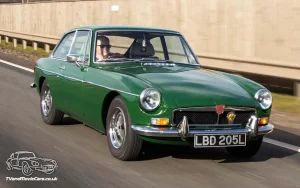 TV Film Movie Action Vehicle Scotland UK Cars MG BGT Coupe 1973 Front OS