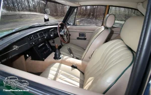TV Film Movie Action Vehicle Scotland UK Cars MG BGT Coupe 1973 Interior Front NS