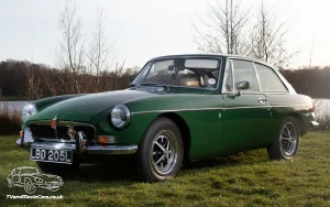 TV Film Movie Action Vehicle Scotland UK Cars MG BGT Coupe 1973 NS Front