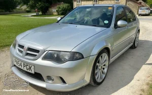 TV Film Movie Action Vehicle Scotland UK Cars MG ZS180 2004 Front NS