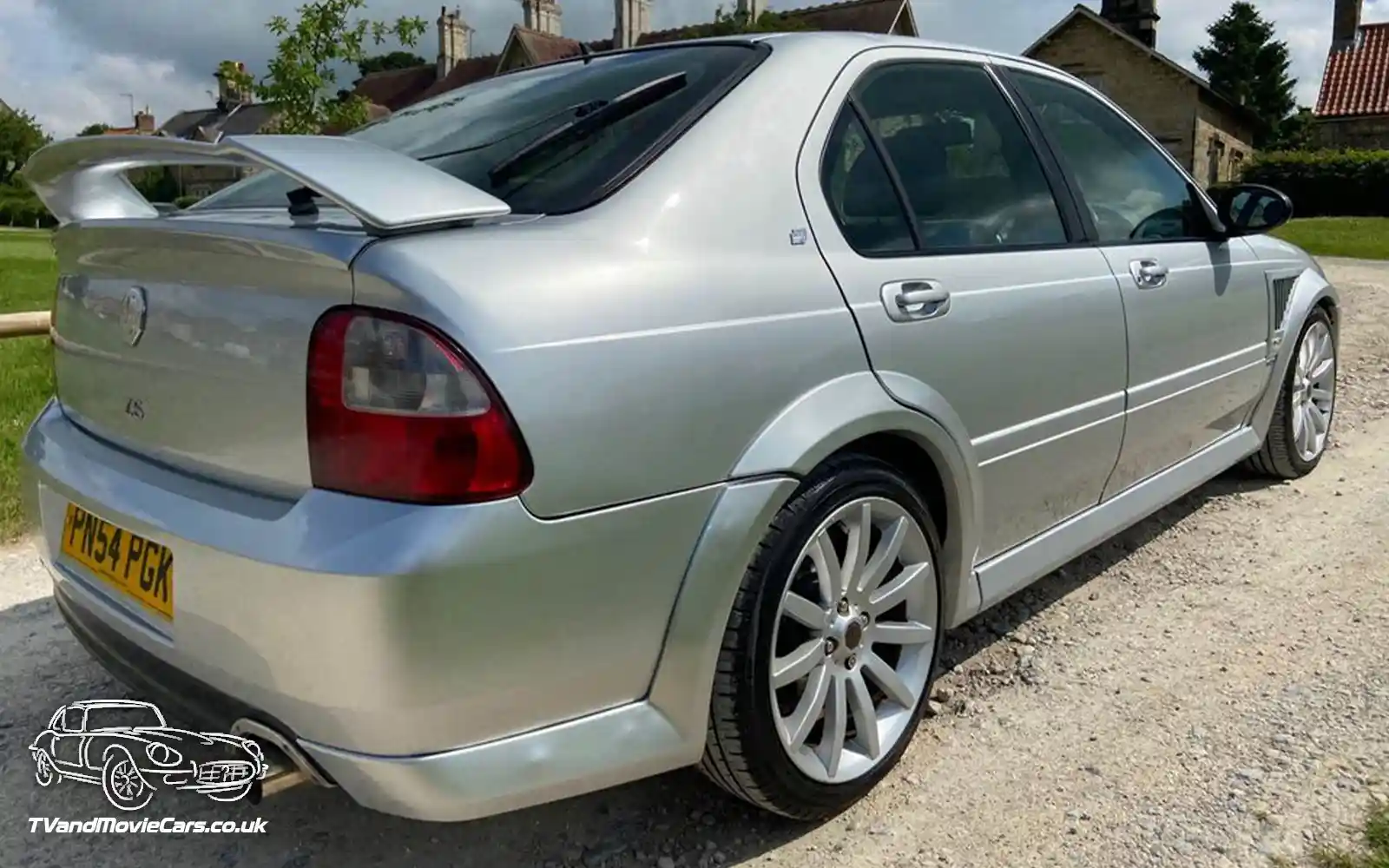 TV Film Movie Action Vehicle Scotland UK Cars MG ZS180 2004 OS Rear