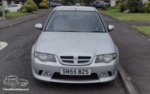 TV Film Movie Action Vehicle Scotland UK Cars MG ZS180 2005 Saloon Front