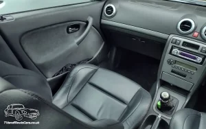 TV Film Movie Action Vehicle Scotland UK Cars MG ZS180 2005 Saloon Interior Front NS