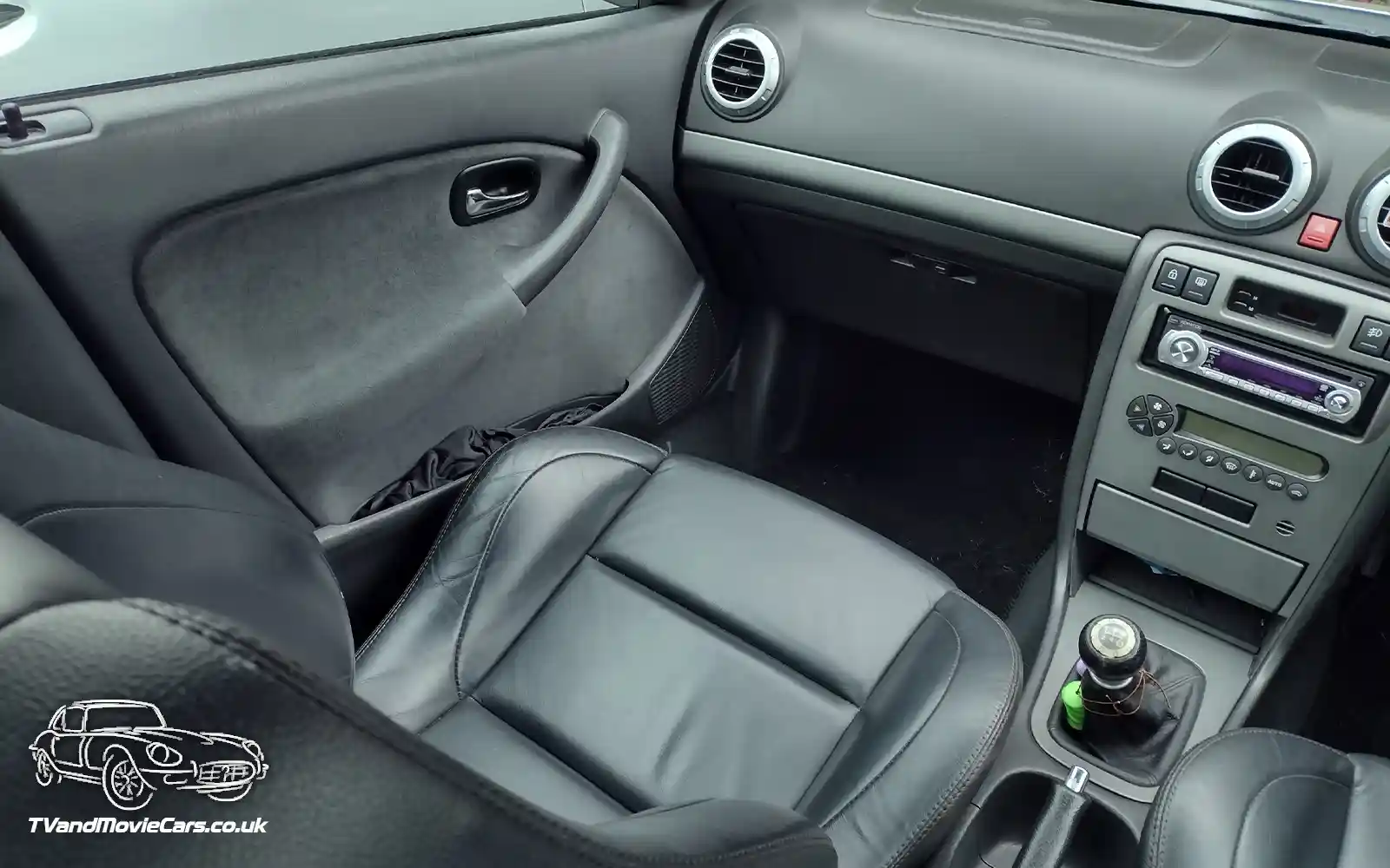 TV Film Movie Action Vehicle Scotland UK Cars MG ZS180 2005 Saloon Interior Front NS