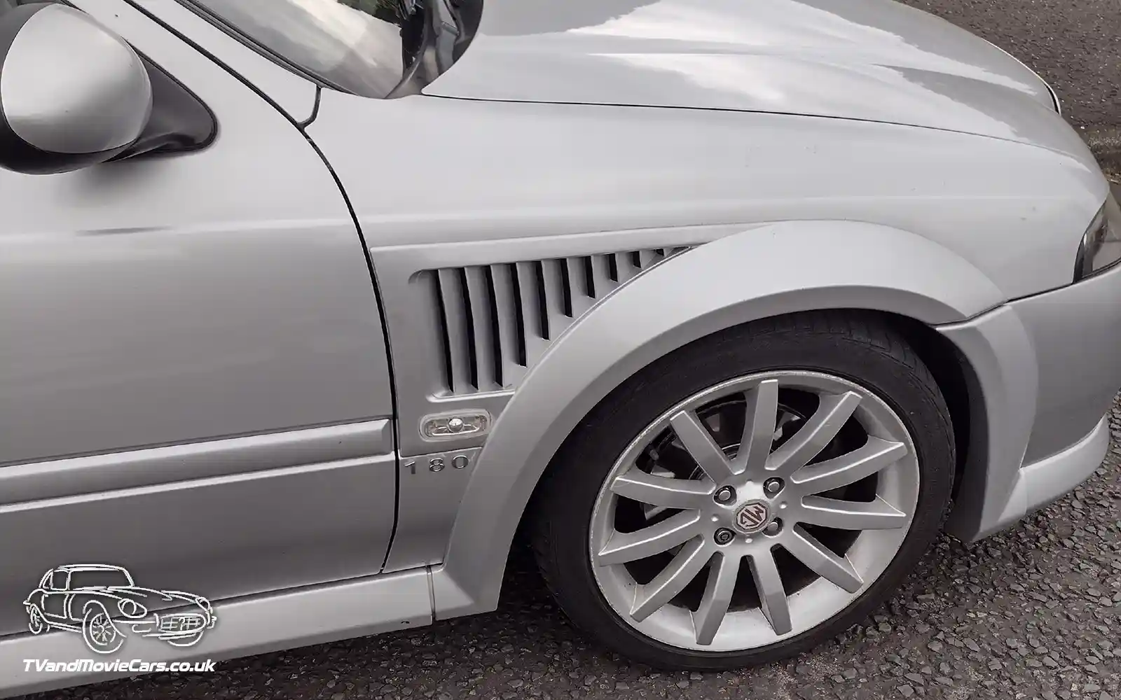 TV Film Movie Action Vehicle Scotland UK Cars MG ZS180 2005 Saloon NS CU