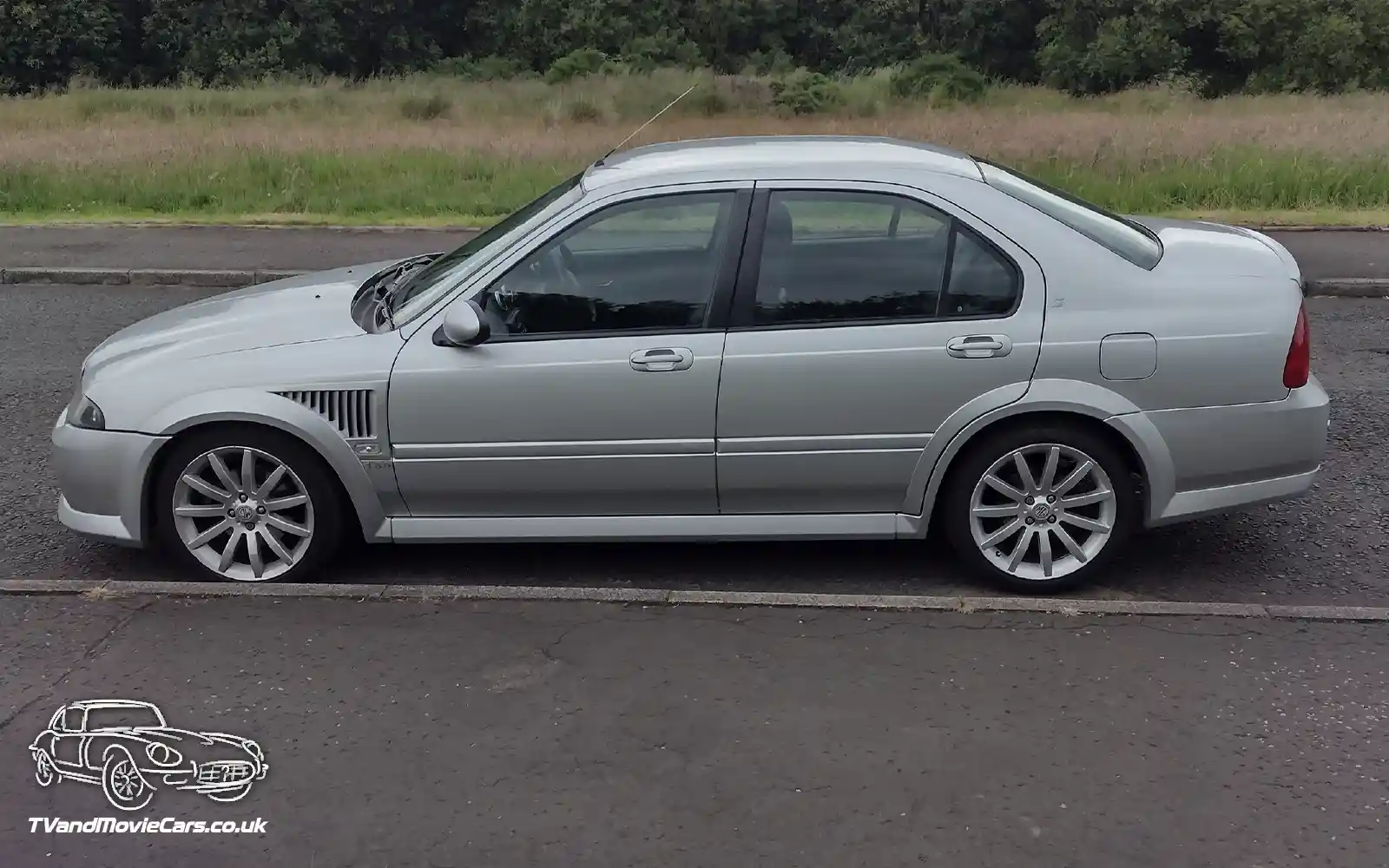 TV Film Movie Action Vehicle Scotland UK Cars MG ZS180 2005 Saloon OS 2