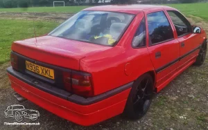 TV Film Movie Action Vehicle Scotland UK Cars Vauxhall Cavalier GLS Back OS