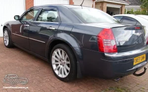 TV Film Movie Action Vehicle Scotland Austria Cars Chrysler 300c CRD 2009 Back NS
