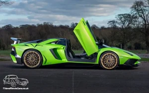 TV Film Movie Action Vehicle Scotland Italian Cars Lamborghini Aventador 2016 Doors