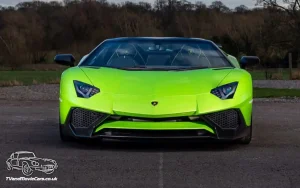 TV Film Movie Action Vehicle Scotland Italian Cars Lamborghini Aventador 2016 Front