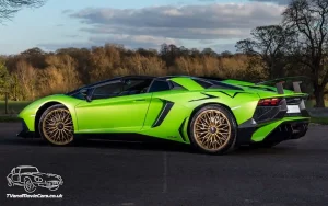 TV Film Movie Action Vehicle Scotland Italian Cars Lamborghini Aventador 2016 NS Rear