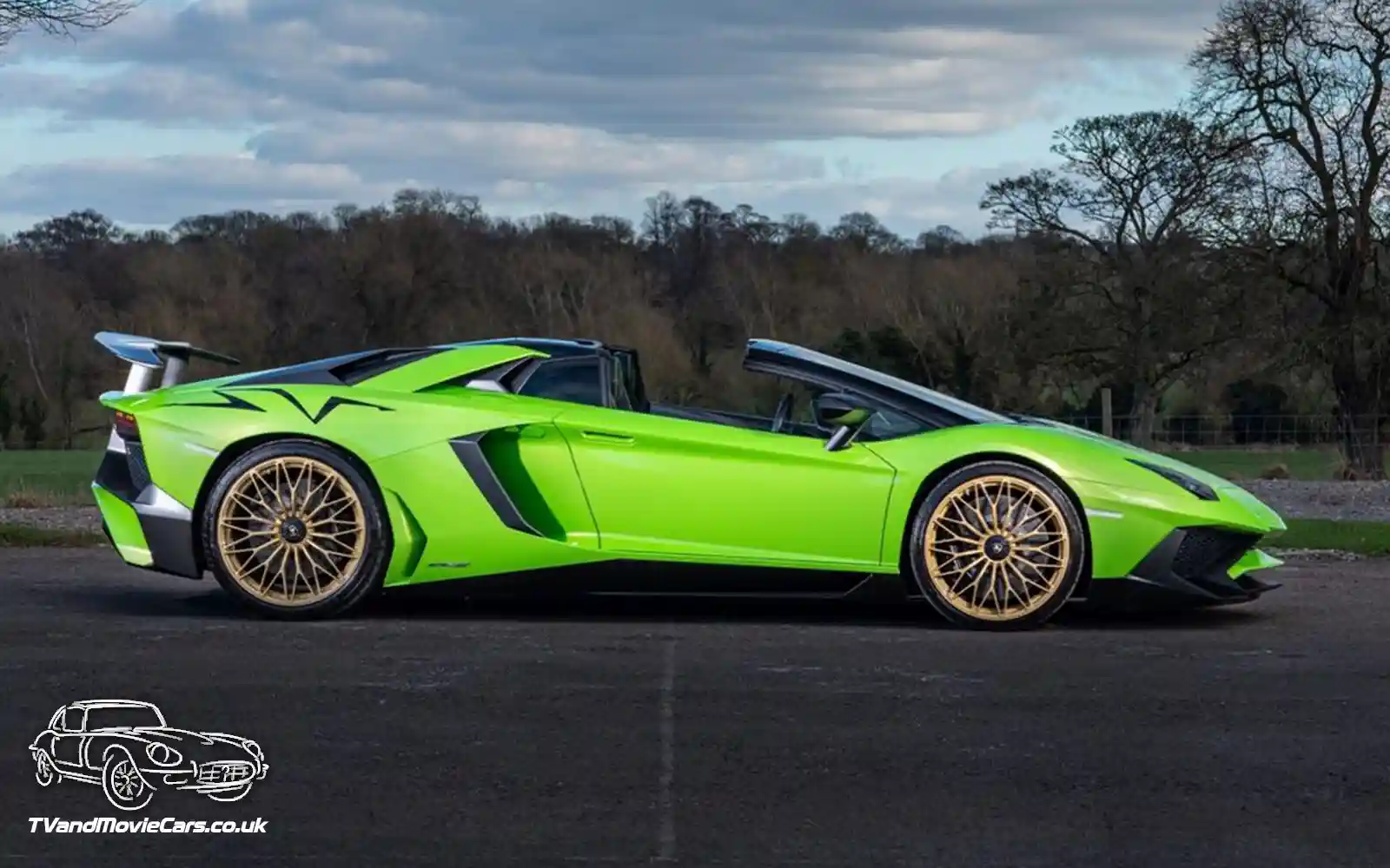TV Film Movie Action Vehicle Scotland Italian Cars Lamborghini Aventador 2016 OS