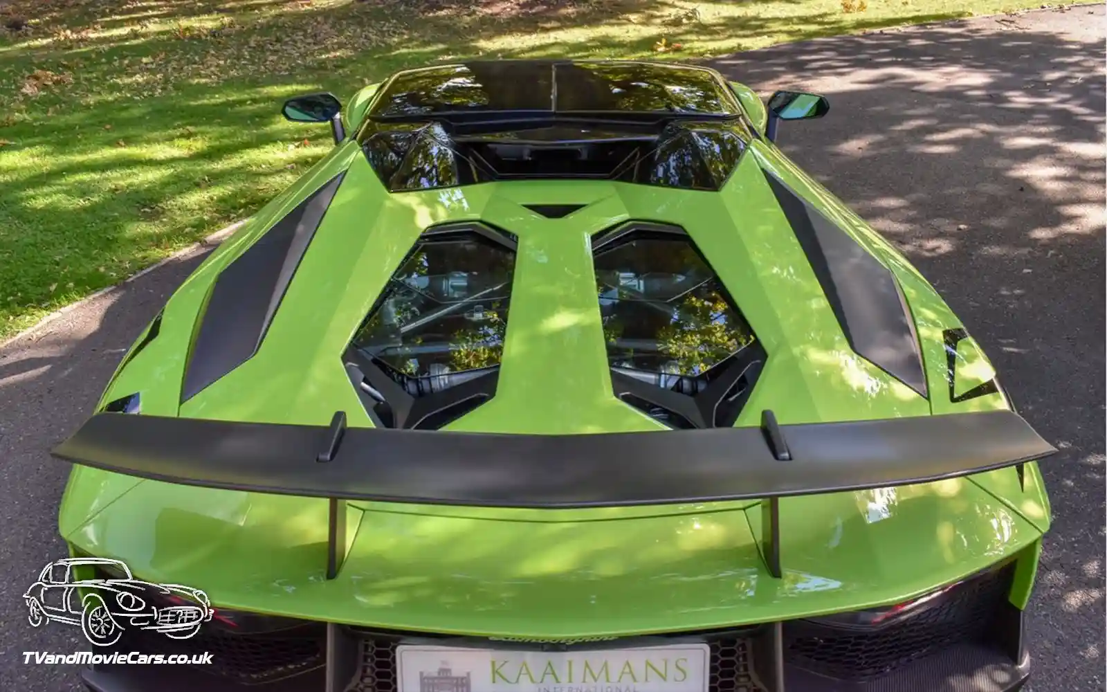TV Film Movie Action Vehicle Scotland Italian Cars Lamborghini Aventador 2016 Rear