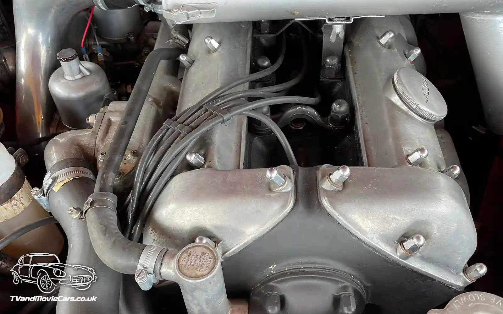 TV Film Movie Action Vehicle Scotland UK Classic Jaguar S Type 1966 Engine