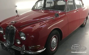 TV Film Movie Action Vehicle Scotland UK Classic Jaguar S Type 1966 Front NS