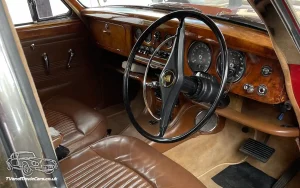 TV Film Movie Action Vehicle Scotland UK Classic Jaguar S Type 1966 Interior Front OS