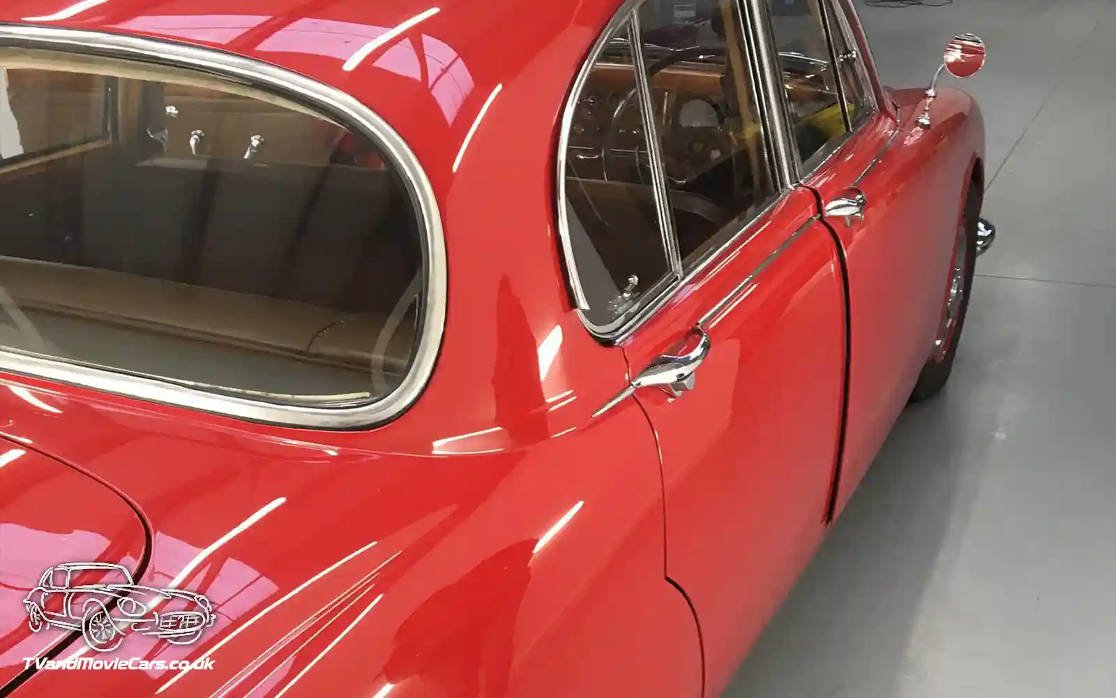 TV Film Movie Action Vehicle Scotland UK Classic Jaguar S Type 1966 OS Back