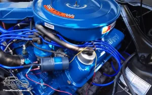 TV Film Movie Action Vehicle Scotland USA American Cars Ford Mustang Coupe 1968 Engine