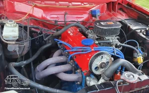 TV Film Movie Action Vehicle Scotland UK Cars Ford Capri Mk3 2.0 Laser Engine