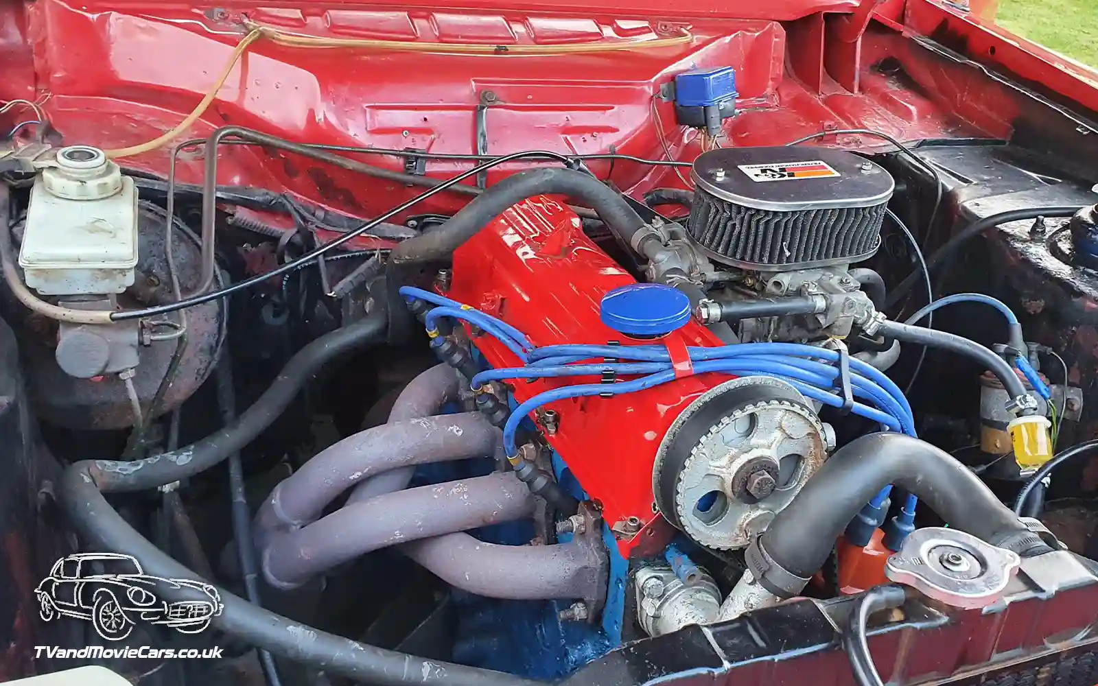 TV Film Movie Action Vehicle Scotland UK Cars Ford Capri Mk3 2.0 Laser Engine