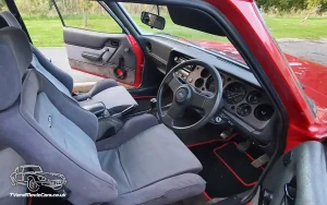 TV Film Movie Action Vehicle Scotland UK Cars Ford Capri Mk3 2.0 Laser Interior Front Dashboard