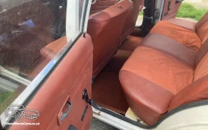 TV Film Movie Action Vehicle Scotland UK Cars Morris Ital 1.3 L (1981) Interior Rear NS