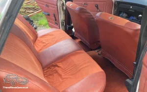 TV Film Movie Action Vehicle Scotland UK Cars Morris Ital 1.3 L (1981) Interior Rear OS