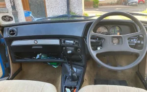 TV Film Movie Action Vehicle Scotland UK Cars Morris Marina 1.3 L (1979) Interior Dashboard