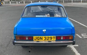 TV Film Movie Action Vehicle Scotland UK Cars Morris Marina 1.3 L (1979) Rear