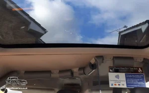 TV Film Movie Action Vehicle Scotland 2019 LEVC TXE Taxi Essex Interior Cabin Sunroof 2