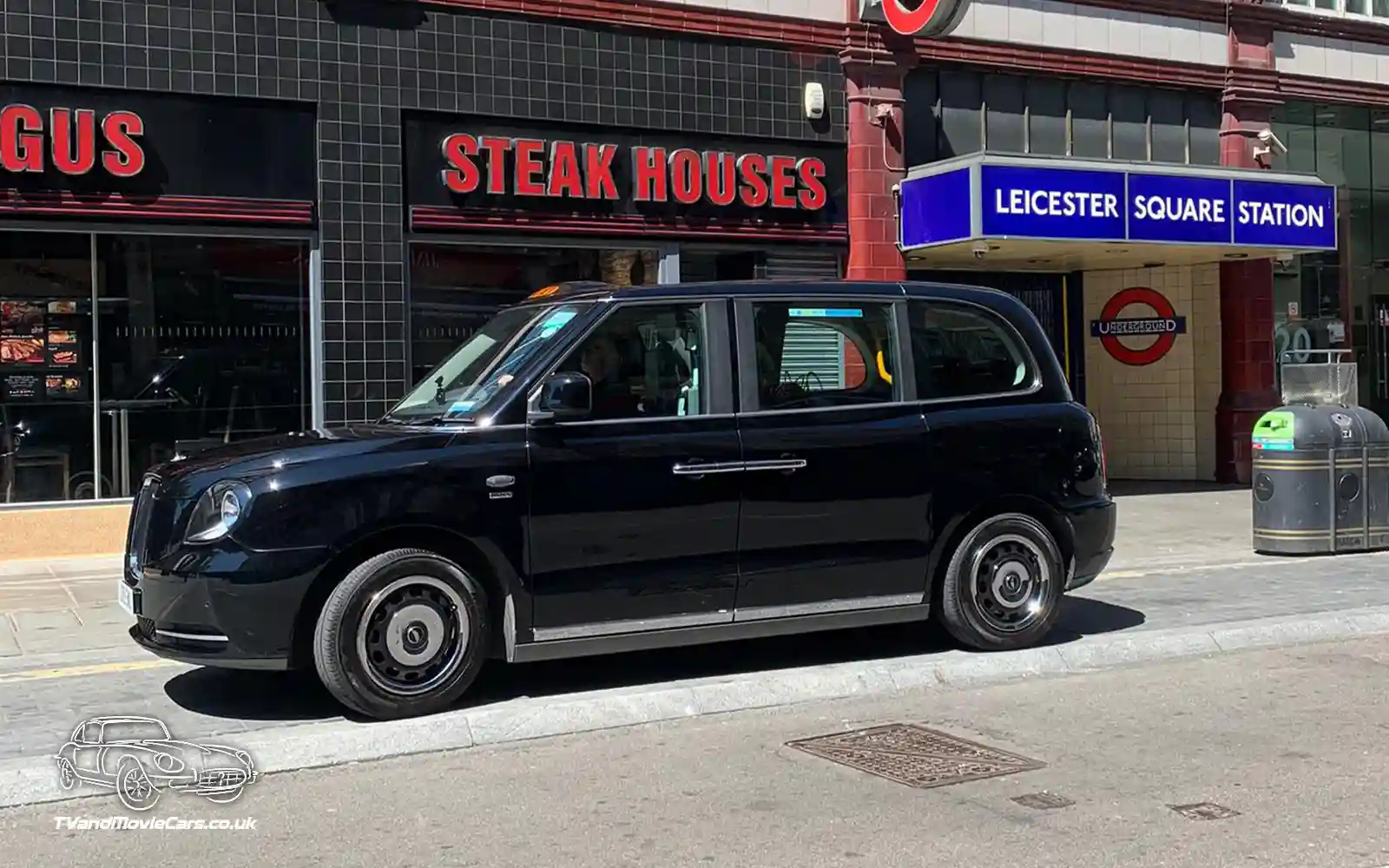 TV Film Movie Action Vehicle Scotland 2019 LEVC TXE Taxi Essex NS