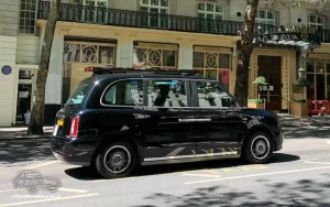 TV Film Movie Action Vehicle Scotland 2019 LEVC TXE Taxi Essex OS
