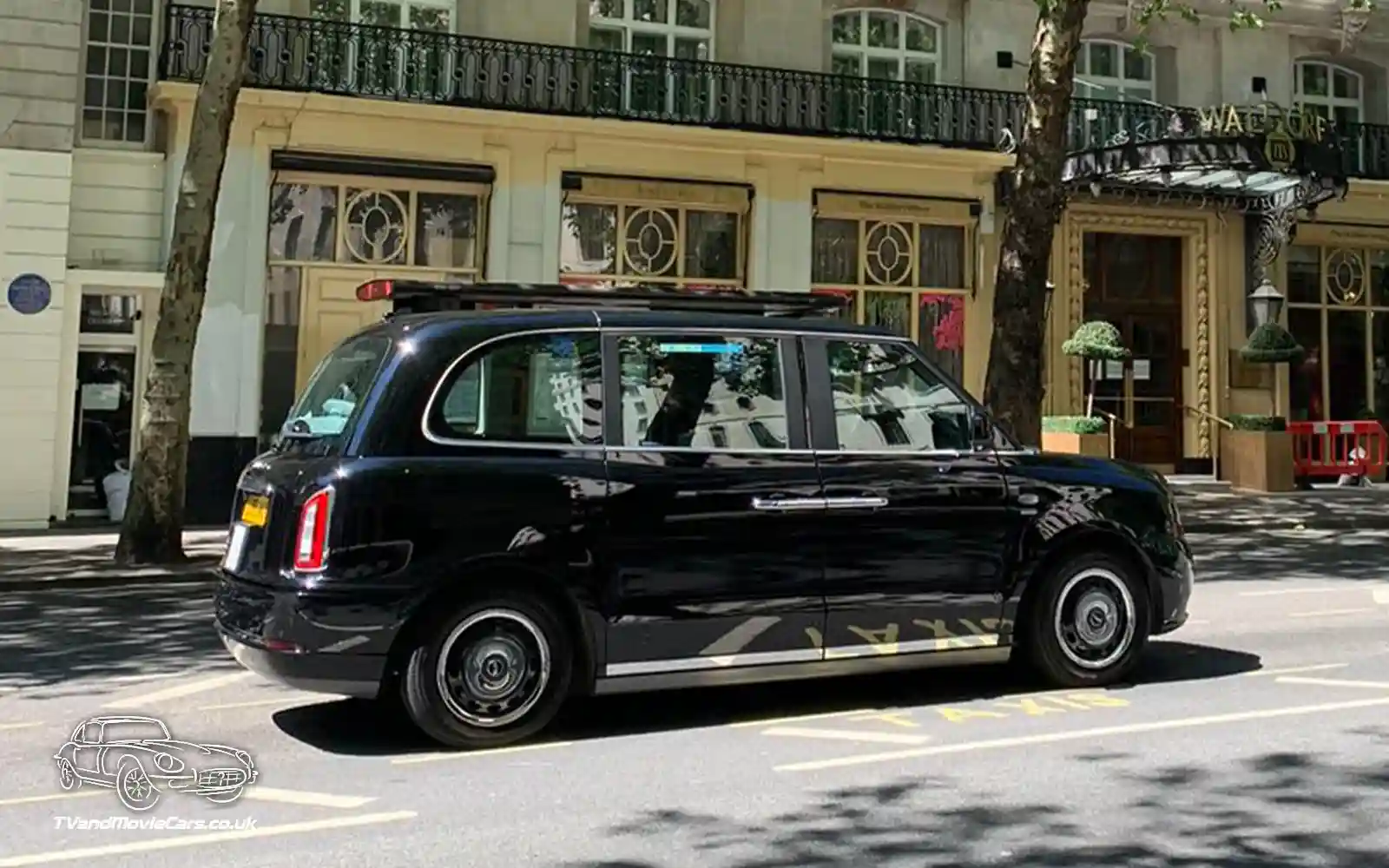 TV Film Movie Action Vehicle Scotland 2019 LEVC TXE Taxi Essex OS