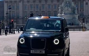 TV Film Movie Action Vehicle Scotland 2019 LEVC TXE Taxi London Buckingham Palace