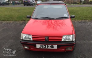TV Film Movie Action Vehicle Scotland French Cars Peugeot 205cti 1993 Front
