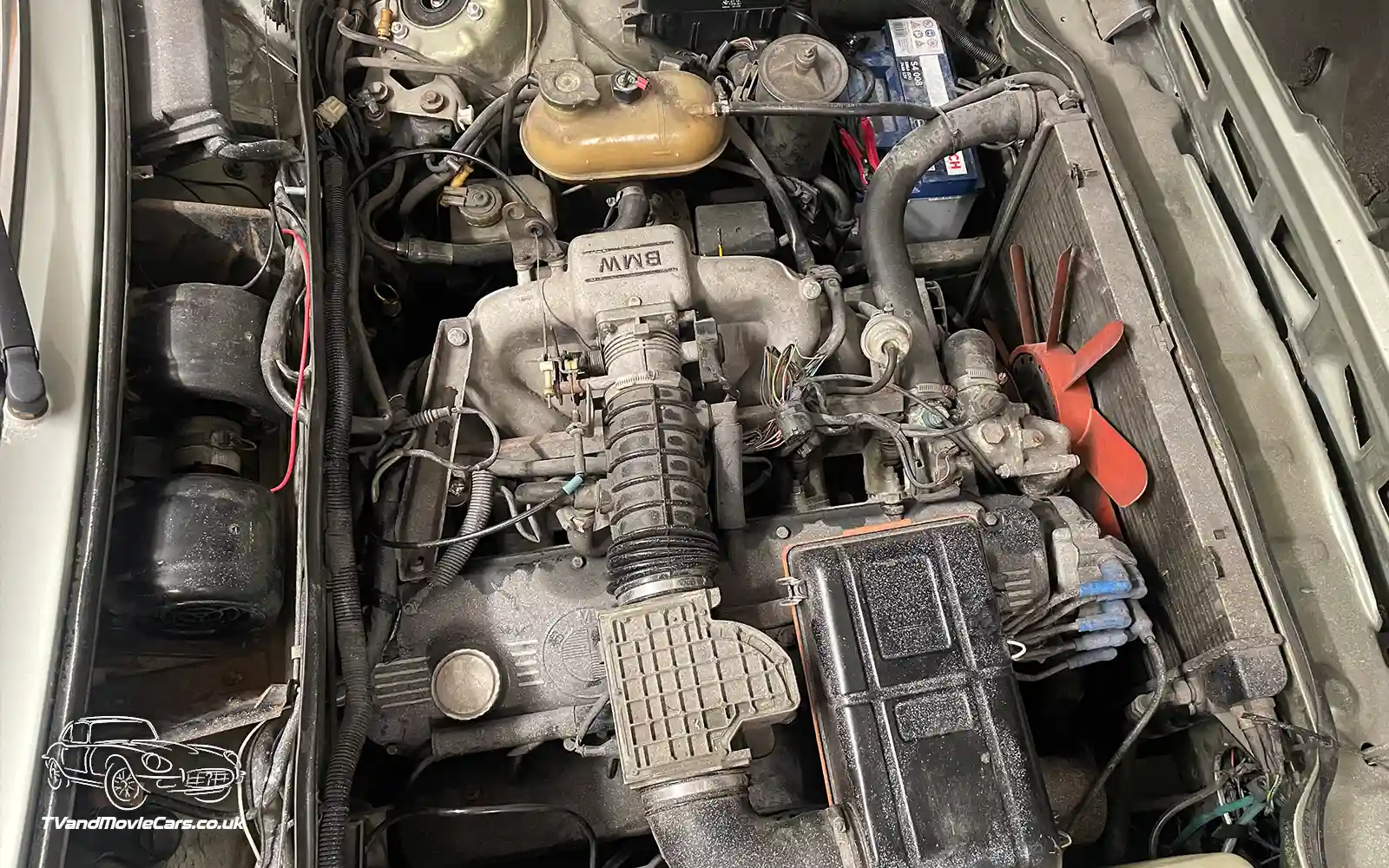 TV Film Movie Action Vehicle Scotland German Cars BMW 635csi (1983) Engine