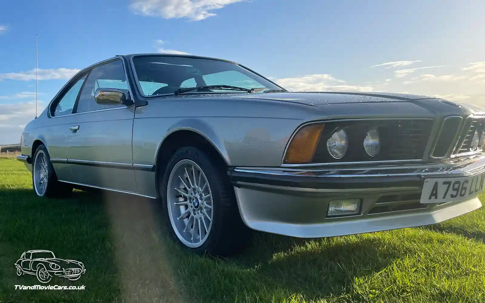 TV Film Movie Action Vehicle Scotland German Cars BMW 635csi (1983) Front OS
