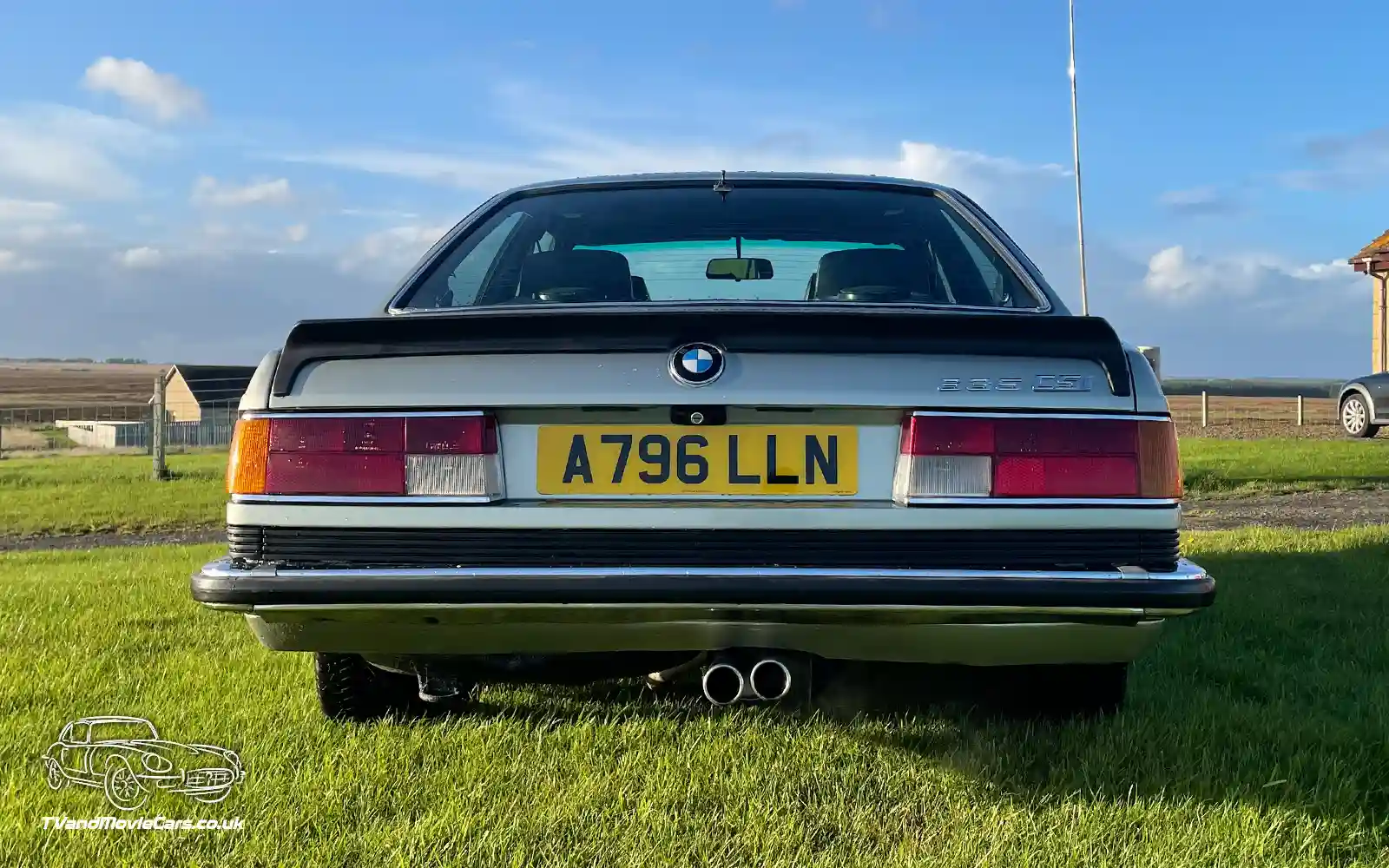 TV Film Movie Action Vehicle Scotland German Cars BMW 635csi (1983) Rear