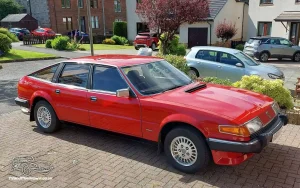 TV Film Movie Action Vehicle Scotland UK Cars Rover SD1 3500SE 1984 Front OS