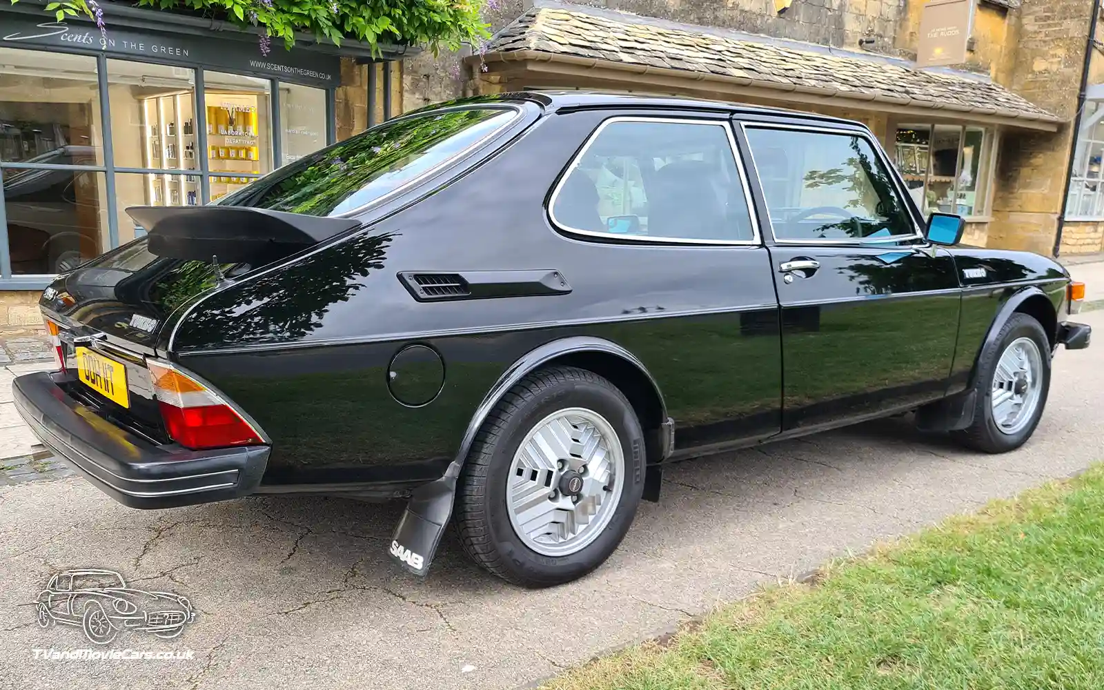 TV Film Movie Action Vehicle Scotland Swedish Car Saab 99 Turbo 1978 OS Rear 2