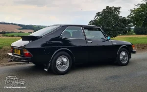 TV Film Movie Action Vehicle Scotland Swedish Car Saab 99 Turbo 1978 OS Rear