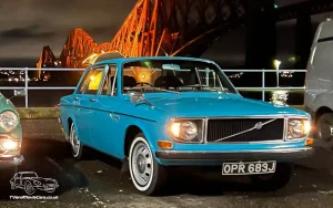 TV Film Movie Action Vehicle Scotland Swedish Car Volvo 144 De Luxe 1971 Forth Bridge