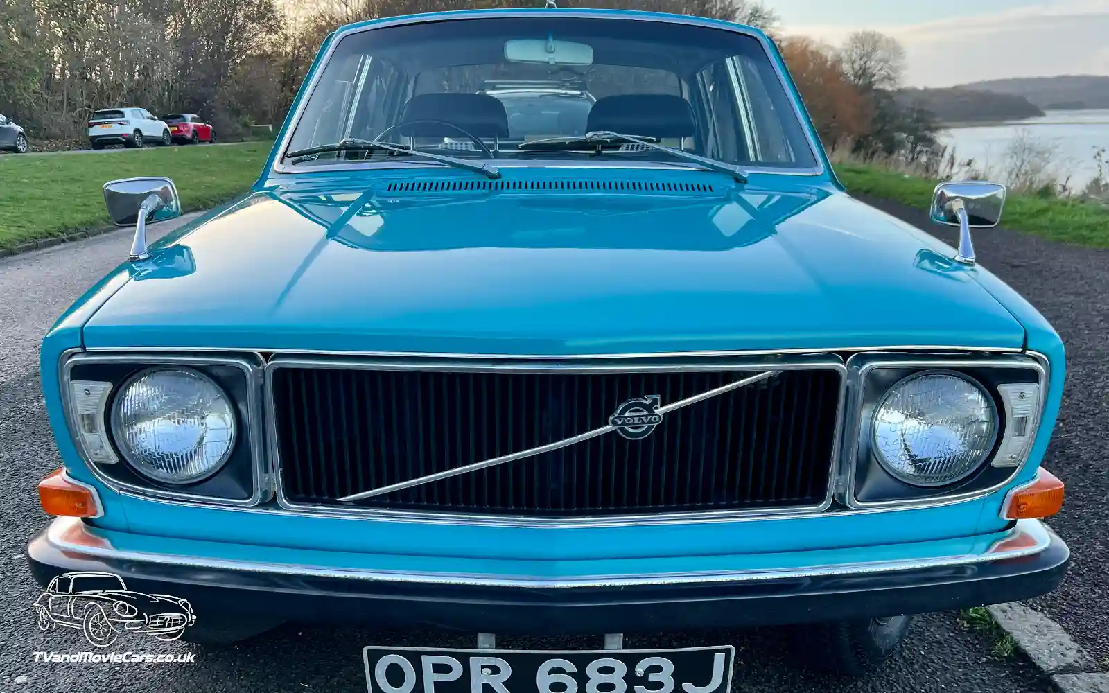 TV Film Movie Action Vehicle Scotland Swedish Car Volvo 144 De Luxe 1971 Front
