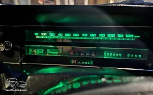 TV Film Movie Action Vehicle Scotland Swedish Car Volvo 144 De Luxe 1971 Illuminated Dashboard