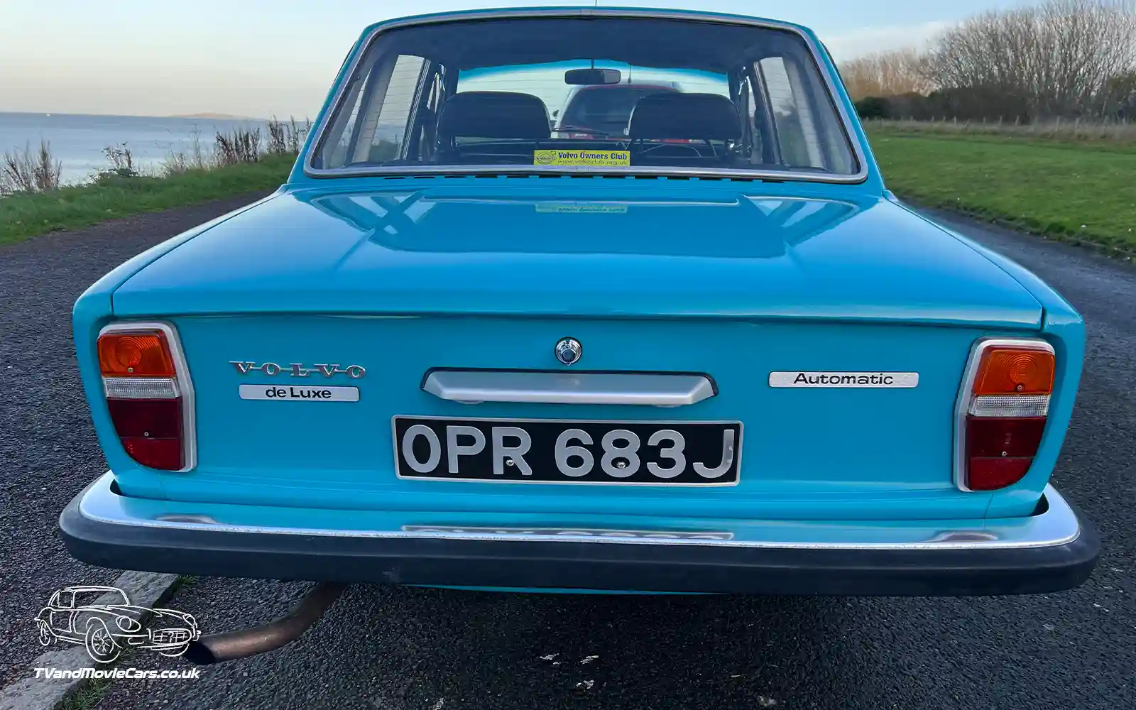 TV Film Movie Action Vehicle Scotland Swedish Car Volvo 144 De Luxe 1971 Rear