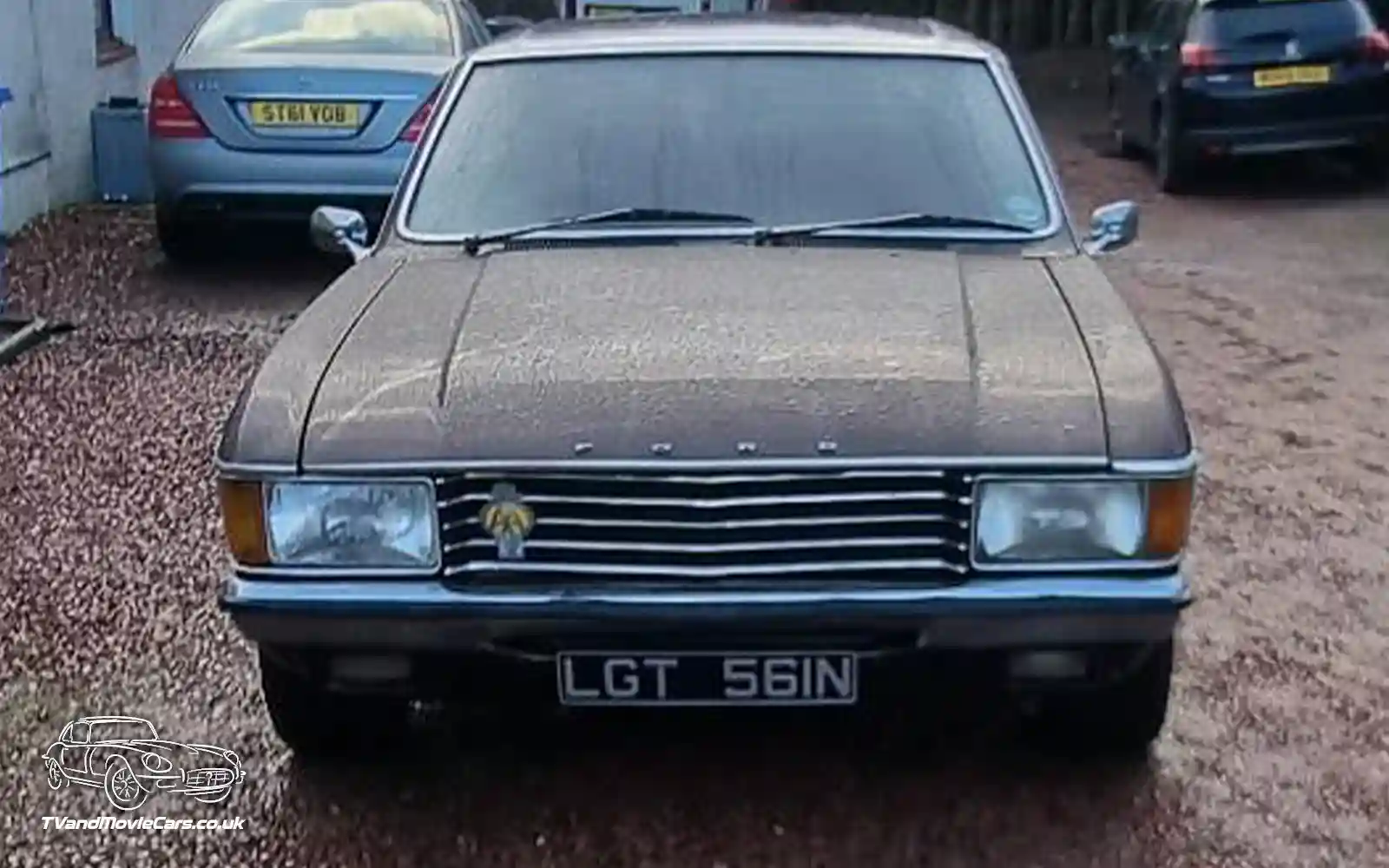 TV Film Movie Action Vehicle Scotland UK Classic Car Ford Granada Mk1 3.0 XL Coupe 1973 Front
