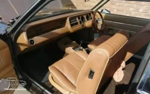 TV Film Movie Action Vehicle Scotland UK Classic Car Ford Granada Mk1 3.0 XL Coupe 1973 Interior Front Dashboard